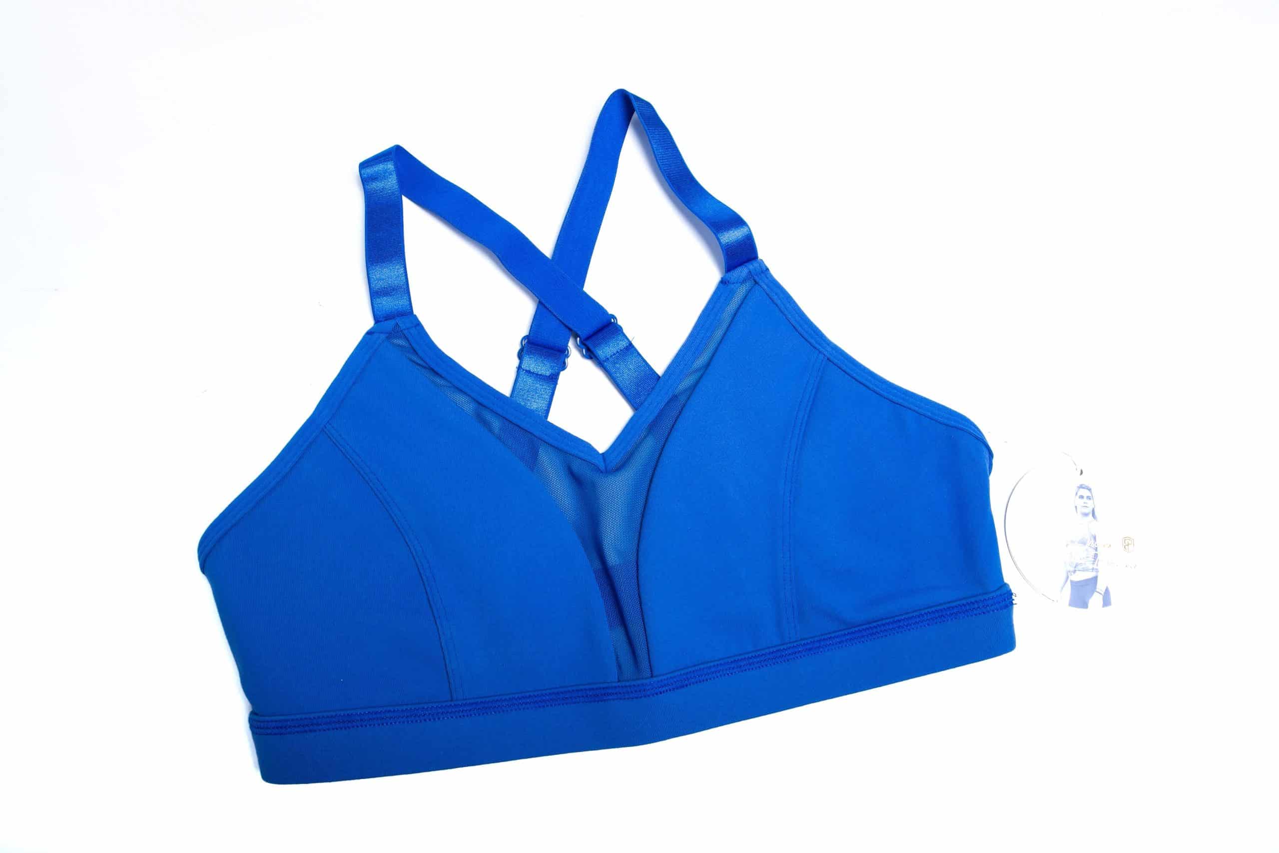 Prana Sport Bra, Size S, Solid Blue Color, Gym, outdoor, Running, Active  Ware