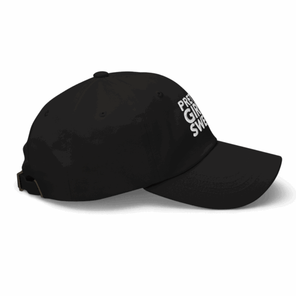 PRETTY GIRLS SWEAT Classic Cap (Black) - Image 9