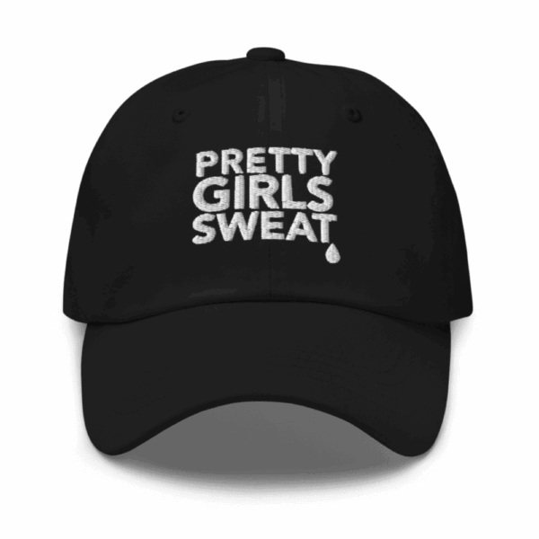 PRETTY GIRLS SWEAT Classic Cap (Black)