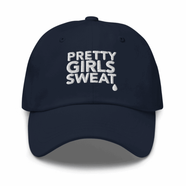 PRETTY GIRLS SWEAT Classic Cap (Navy)