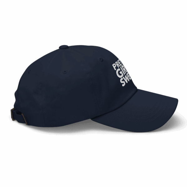 PRETTY GIRLS SWEAT Classic Cap (Navy) - Image 2