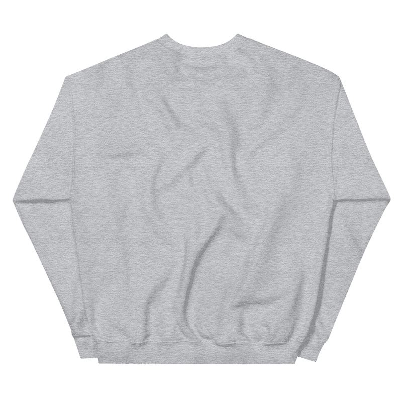 Classic Grey Crew Neck Sweatshirt - Image 3